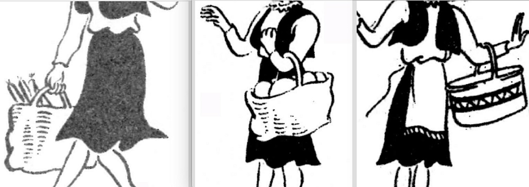 サザエさんも買い物かごでエコ問題解決