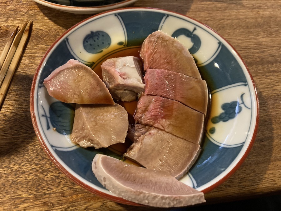 タン生、赤いところ