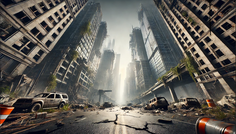 無法地帯の景色