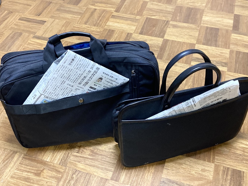 私の通勤バッグ