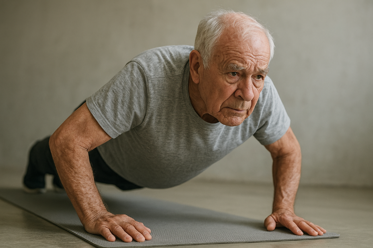 健康の現状維持の腕立て伏せ